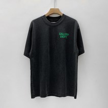 구미 스트리트 패션 GD GALLERY DEPT 레터링 프린트 반팔