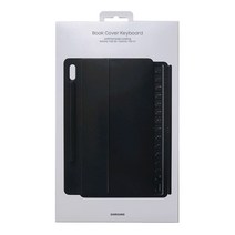 삼성전자 [삼성전자] 갤럭시탭S7 키보드 북커버 케이스 EF-DT870, 블랙