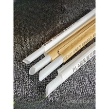 실리콘 빨대 친화적 일회용 대형 환경 두꺼운 밀크티, 크래프트 종이 23 x 1.2 cm 두께 튜브 2000