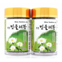 바른에프엔비 흰꽃민들레환, 100g, 6개