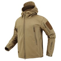 플리스자켓 야상남자 군사 CP 위장 양털 전술 재킷 방수 Softshell 스포츠 용 겨울 육군 후드 코트 사냥 의