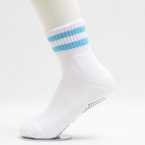 칼라포인트 두꺼운발목양말 여자발목양말 여자단목양양말 중목, 하늘라인