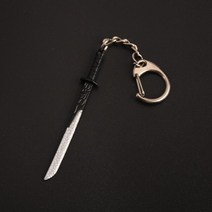 원신 임팩트 소드 키체인 중리 벤티 딜록 무기 스카이 워드 블레이드 키체인 키링 컬렉션 쥬얼리 선물, 16 샴페인