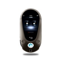 자동차 스마트키 차량용 디지털 원격 시동 LCD 자동 열쇠 전원 XNRKEY-K700 수정된 스마트 키 화면 메르세데스 Bmw 아우디 범용 키리스 고, [02] English, [01] Gun