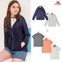레드캠프 여성 썸머 재킷 1종 + 티셔츠 3종 (총 4종)
