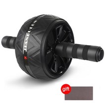 복부다이어트 운동기구 바디슬리머 AB롤아웃 플랭크기구 AB스트랩 AB휠 복부 다이어트, Black