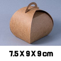 조립형 크라프트 지박스 종이 포장지 단상자 싸바리 박스 포장 선물 상자