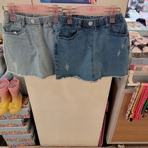 로엠걸즈 스테디 랩스타일 데님 팬츠 RGTJ2245C