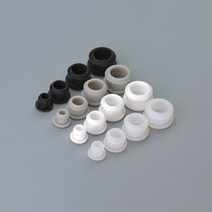 스냅 온 홀 플매트 카펫 매트 러그 실리콘 고무 블랭킹 마스킹 마감 인서트 엔드 캡 파이프 A 2.5mm-12mm 블랙/화이트/클리어, [03] Clear, [01] 10pcs, [18] A-11mm