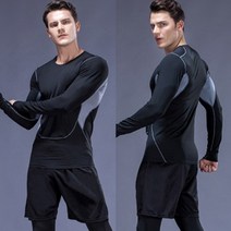 트레이닝상의 이너웨어긴팔 헬스 스포츠웨어 쫄티 긴팔 축구 IS-LT01
