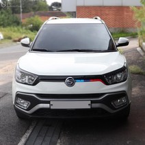 [JS AUTOMOTIVE] 2016~2018연식 티볼리아머 티볼리에어 본넷 그릴커버 3색 국기 그릴커버 패널 튜닝 몰딩 랩핑 스티커 드레스업 용품, 퍼포먼스(운전석)
