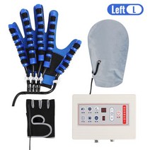 손가락 재활 기구 손 운동 스마트 핸드 트레이닝 편마비 트레이너 치료 로, [04] Left Hand L size, [04] US Plug, 1개
