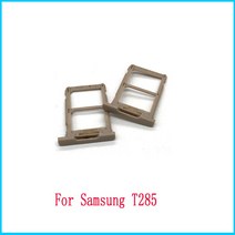 삼성 갤럭시 탭 T285 A2 T595 T590 SM-T595C SM-T590C 리더 Sim SD 카드 트레이 홀더 슬롯 어댑터 교체 부품, [06] T285 silver