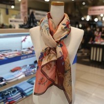 이랜드 [메트로시티]메트로시티 가을정월 울실크 스카프(MSFD-1805)