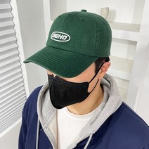 크군 남녀공용 DEHD 3D 자수 데일리 볼캡