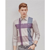 22FW [Original Housecheck] 닥스 오리지널 하우스체크 베이지 긴팔 티셔츠 DMTS2C302I2