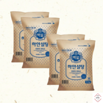 CJ제일제당 업소용 백설 하얀설탕 15kg 4개 식당 대용량