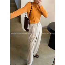 텐셀목폴라 목폴라티 현물 한국 동대문 구매 레이크사이드 울 하이카라 바텀 긴팔 13색