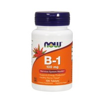 비타민B1 티아민 100mg 100정 나우푸드, 1개