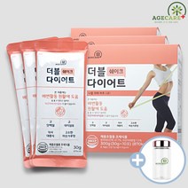 [유통기한 임박특가] 에이지케어 더블다이어트쉐이크 차전자피 넣은 곡물쉐이크 고식이섬유 식사대용식 3box+보틀증정, 3box, 30g*30포