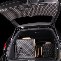 SUNCARMAT 모하비 더마스터 트렁크매트 차박매트 가죽 카매트 사이드커버 트렁크커버 메트, 램프무, 모하비더마스터5인승-사이드커버분리형, 기아, 기아