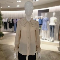 이랜드 [블루페페]블루페페 이중카라 블라우스P213PSC703