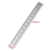 덕트 부자재 알루미늄 합금 에어 벤트 그릴 넓은 환기 시트 흰색 벽 천공 커버 웹 플레이트, 06 A6