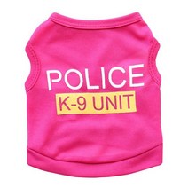 제제펫 폴리스 K-9 강아지 티셔츠, G107PDFC057