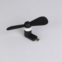 미니 USB 팬 보조베터리 휴대용 컴퓨터 PC AC 충전기 여름 가제트를위한 가동 가능한 구부릴 수있는 냉각 팬, TypeC Black