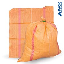 국산 마대자루 재활용 쓰레기 포대 60kg 일반마대 65x75cm, 50장