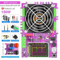 스마트 전원 전자 부하 테스터 DL24EW 150W 와이파이 투야 앱 DC USB 18650 전압 전류 48V 배터리 용량 모니터 공구, 04 Include CDC adapter