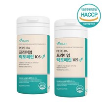 [비카인] PEPE-RA 프리미엄 락토페린 105V 120정(60정x2개입) 상품 /그래스페드 락토페린 동결건조 위용성락토페린 해썹, 선택완료, 단품없음