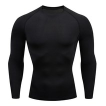 주짓수도복 남성 MMA 티셔츠 래쉬가드 긴 소매 Gi BJJ Jiu 압박 피트니스 체육관 복싱 유니폼