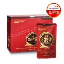 광동생활건강 홍삼 쌍화진 100ml x 10포 1박스 국산