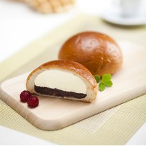 설렘제빵 두근두근 아이스 단팥빵 바닐라 4봉