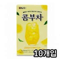 석류티 석류맛콤부차 청량감 과일콤부차 천연발효음료 담터 발효석류차 발효 탄산 콤부차파우더 10스틱 발, 레몬10T
