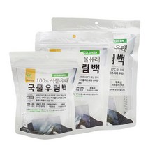 국내생산 100%식물유래 국물우림백 (대/중/소)3종구성 친환경다시백 생분해티백, 우림백(S+S+S)
