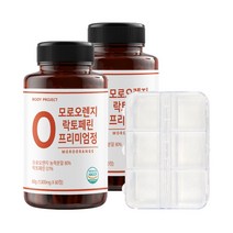 바디프로젝트 모로오렌지 락토페린 프리미엄정 60정 + 알약케이스 세트, 2개(4개월분) 120정 6% 추가할인