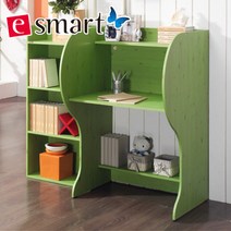 e스마트 엘리트 독서실 책상, 색상:아카시아