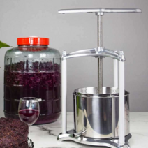 건강원기계 약재 착즙 착유 수동 유압식 프레스 대형, 3L