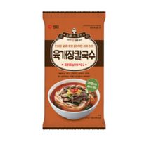 샘표 육개장칼국수, 125g, 60개