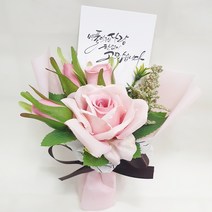 영하우스 납골당꽃다발 미니조화 꽃다발 꽃바구니 납골당꽃 부착식 성묘꽃 산소꽃 봉안당조화 추모꽃 꾸미기 납골당 꽃장식, 다이아장미꽃다발핑크