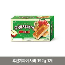 해태 후렌치파이 사과 192g 1개 아이 사무실 간식, 꿀도매꿀소매 본상품