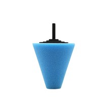 우레탄 압축 고탄성 마블 스펀지 조각 버핑 패드 세트 자동차 폼 드릴 연마 패드 스폰지 휠 세트 키트 전동 공구 자동차 광택기 책임, 푸른