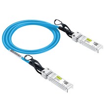 10Gtek 10G SFP+ DAC 트윈 낙스 케이블 SFP+ 직접 부착 구리 케이블 Cisco SFP-H10GB-CU0.5M Ubiquitin Fortinet 등 수동 30AWG, Blue