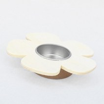 어린이 미술놀이키트 DIY 꽃모양 초 캔들받침 DIY키트 방과후키트 아트북