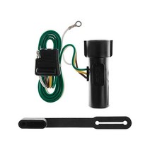 커트 제조 CURT 55313 차량측 맞춤형 4핀 트레일러 배선 하네스 일부 Ford Bronco 포드 브롱코 F100 F150 F250 F350사용