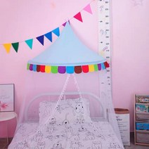 해외 어린이 텐트 민박유치원 침대 위 침실 장식 독서각 반 촬영-175685, 옵션01