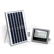 MIERU 태양광 LED 투광등 40W 솔라 벽부 등 가로등 벽 정원, 단품
