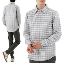 [톰브라운] [명품] MWL272A 07855 035 옥스포드 체크 셔츠 MWL272A 0